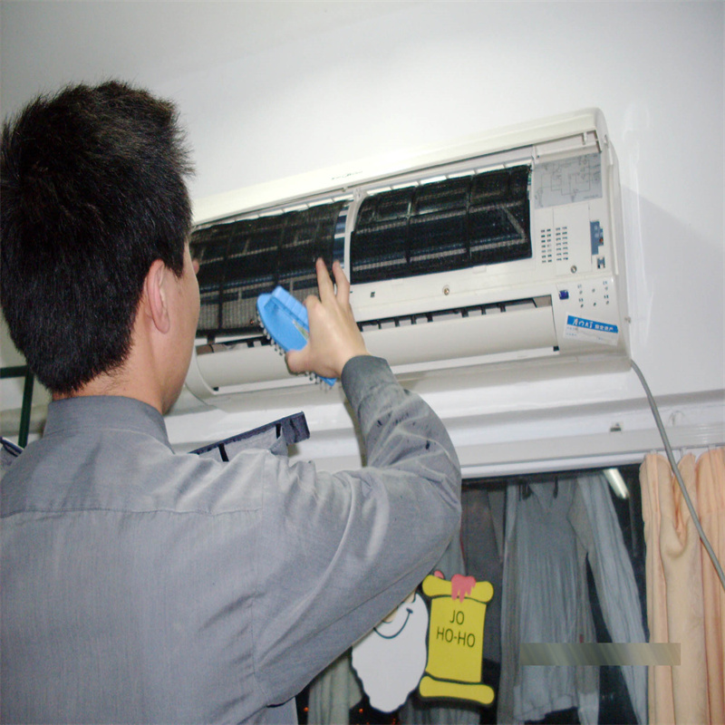 深圳罗湖清水河别墅空调从里面漏水维修